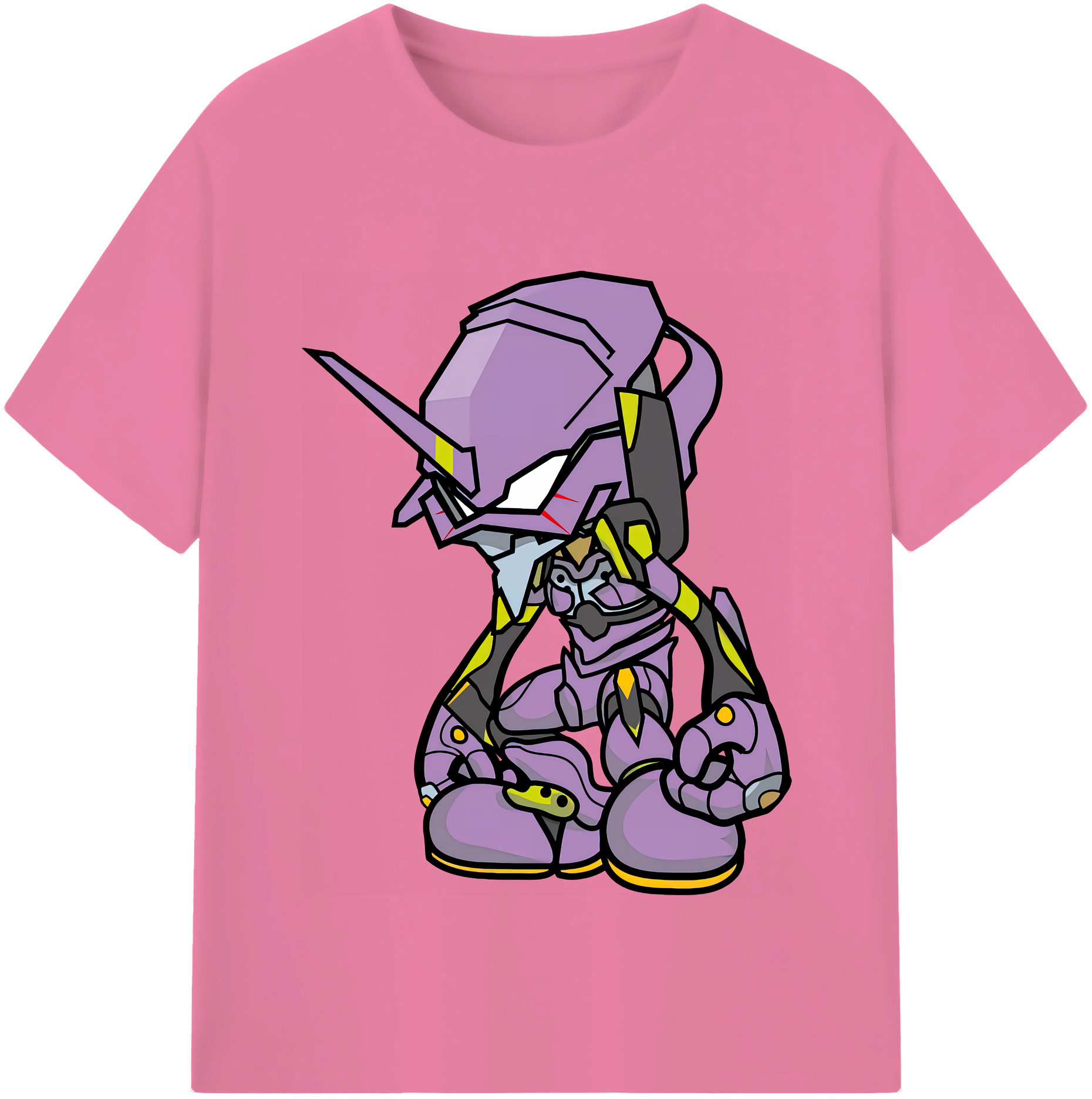 （画像用） EVA 新世紀エヴァンゲリオン 綿100％半袖Tシャツ（フロントプリント）